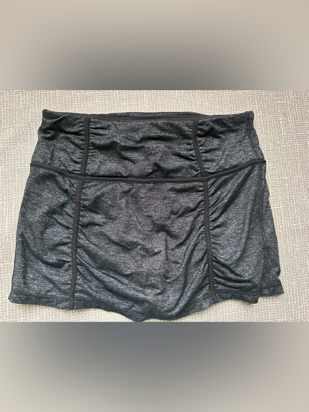 Athleta Women’s Small Gray Stretch Athletic Skort Built-In Shorts
